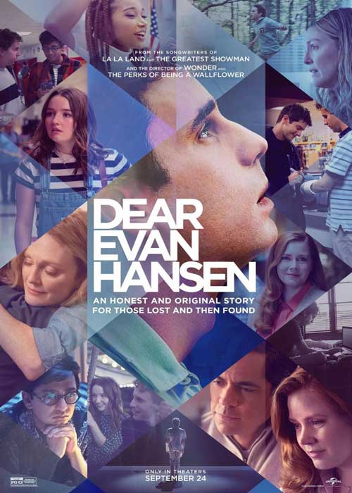 ดูหนังออนไลน์ Dear Evan Hansen (2021) เต็มเรื่อง HD ดูฟรี พากย์ไทย ซับไทย